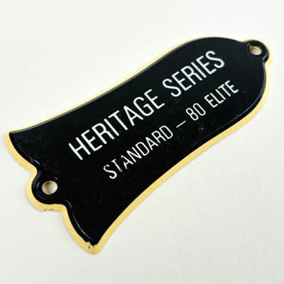 Gibson Heritage Series Standard 80 Elite Truss Rod Cover – Original 1980s Gibson USA image 1