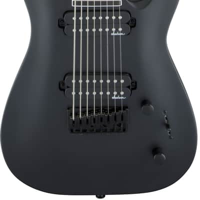 Jackson JS Series Dinky Arch Top JS32-8 DKA HT Electric Guitar. Amaranth FB, Satin Black image 1