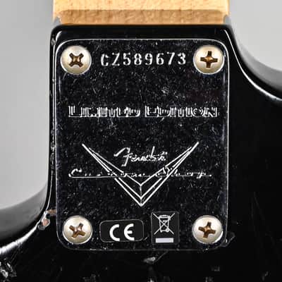 Fender Custom Shop Limited Edition 1962 Stratocaster w/ Handwound 60/63 Pickups, Heavy Relic- Black 2026 (CZ589673) image 18