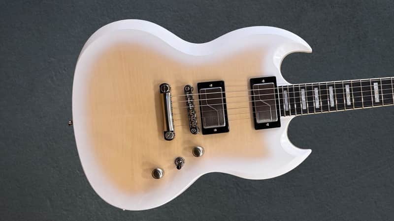 Epiphone SG Prophecy - Aged White Tiger Burst image 1