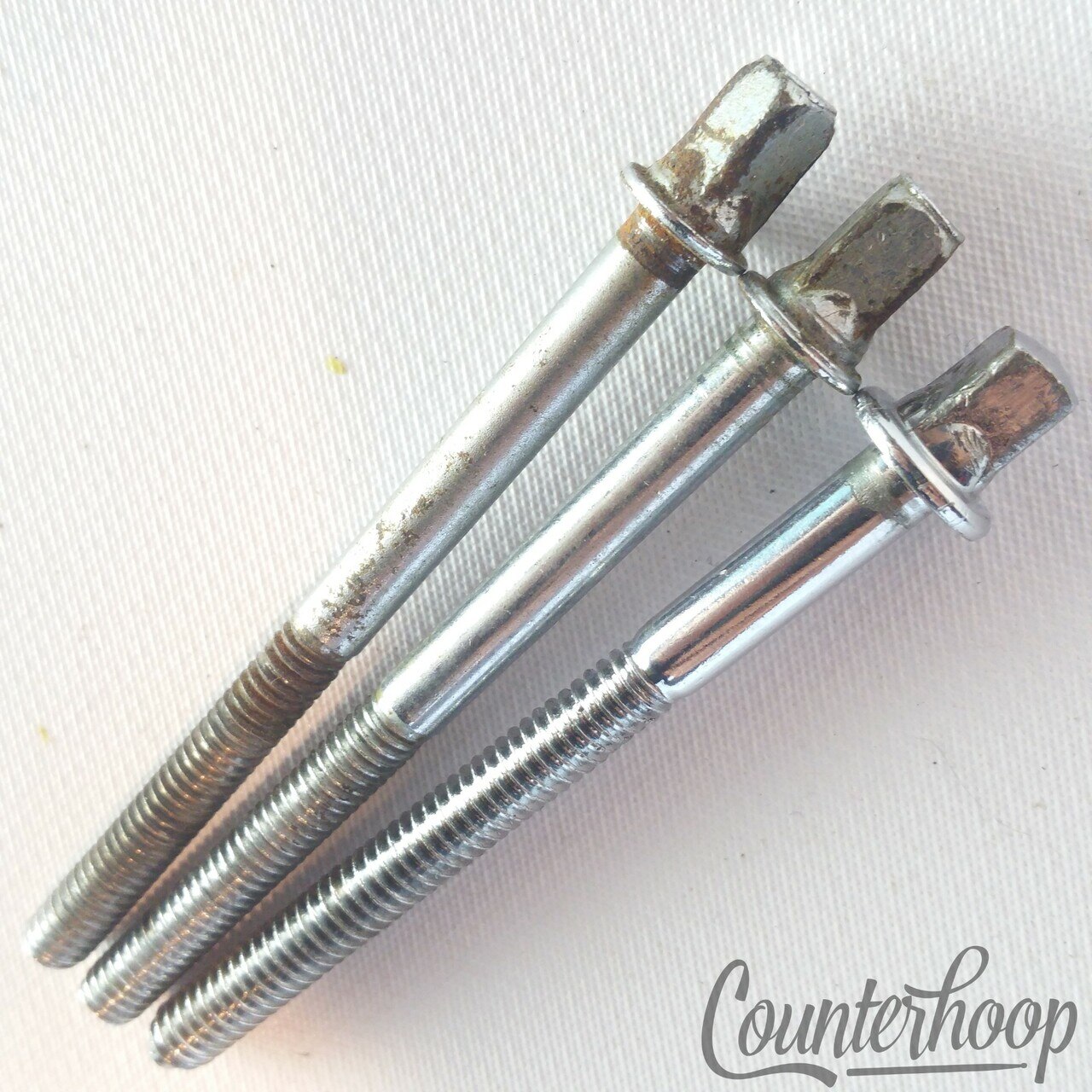 Tama 3x Superstar Tension T-Rods Vintage 80s 2 1/2" Snare Drum/Tom Japan — main photograph