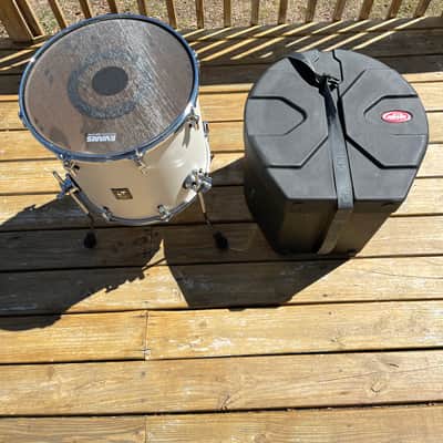 Sonor Prolite Floor Tom 16" x 16", Vintage Maple, Crème White image 8