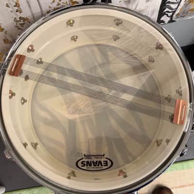 Yamaha 🥁made in JAPAN ndugu chancler SIGNATURE MIJ Billy jean snare drum white - White image 6