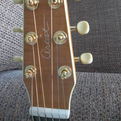SEAGULL Artist Cameo CW DELUXE QII PEPPINO MODEL 2015 Flame Maple Sides/Back image 9
