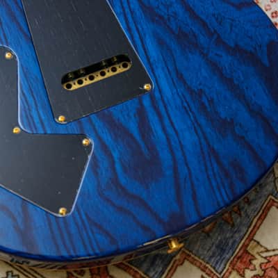 PRS USA Paul Reed Smith Modern Eagle V Wood Library "Faded Blue Burst + Ebony" (2025) image 16