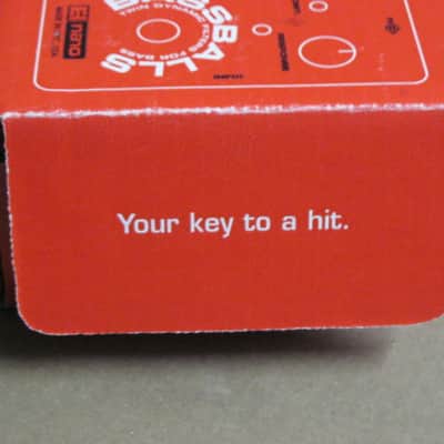 kind of lightly handled Electro-Harmonix EMPTY CARDBOARD BOX and original Owner's Manual ONLY for Nano BASSBALLS Twin Dynamic Filters for Bass (NO pedal, NO warranty / registration paperwork) 2010s image 9