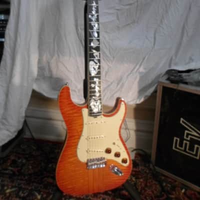 Hamiltone Custom Shop Stevie Ray Vaughan Curly Maple Guitar image 1