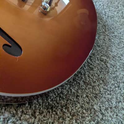 Squier Affinity Starcaster Deluxe 2024 - Present - Sienna Sunburst image 4