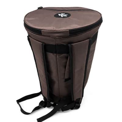ZAZA - Professional Colorful Doumbek/Darbuka ClassicSize - Bag Carry Case - Premium Nylon Fabric Gig-bag - Brown image 2