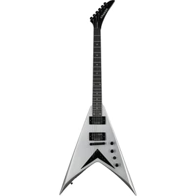 Kramer Dave Mustaine Vanguard Electric Guitar (with Case), Silver Metallic image 2