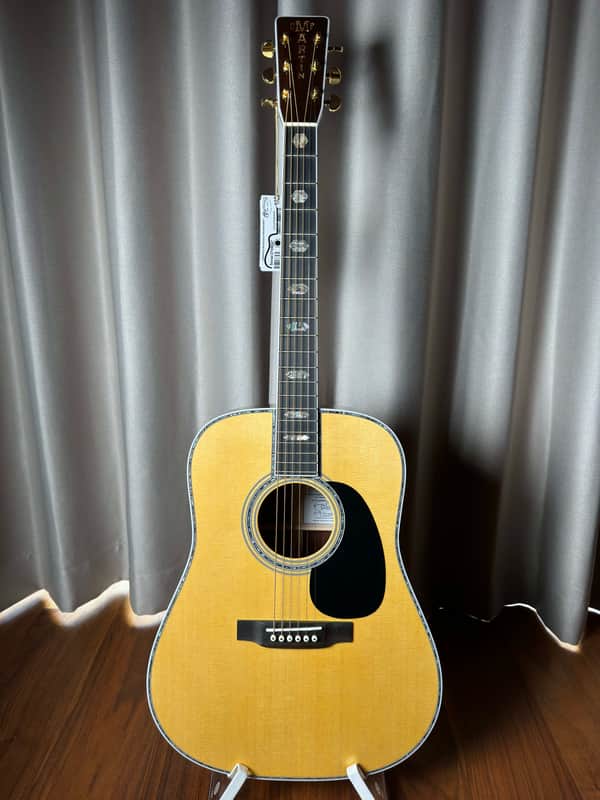 Never Played! Martin Limited-Edition Eric Clapton D-45 Madagascar Rosewood Acoustic Guitar Natural 2023 image 1