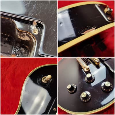 1990 Greco EGC-600 (EGC-75) Les Paul Custom - Black - Mint Collection - Made by Tokai in Japan MIJ image 20