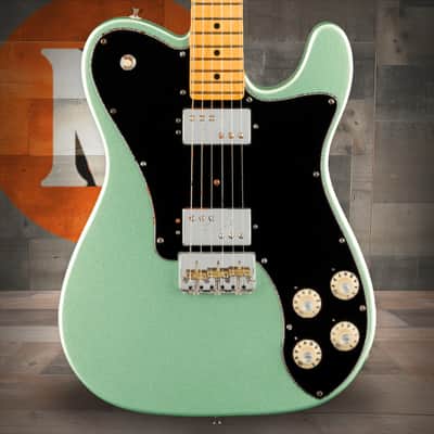 Fender American Professional II Telecaster Deluxe, Maple Fingerboard - Mystic Surf Green image 1