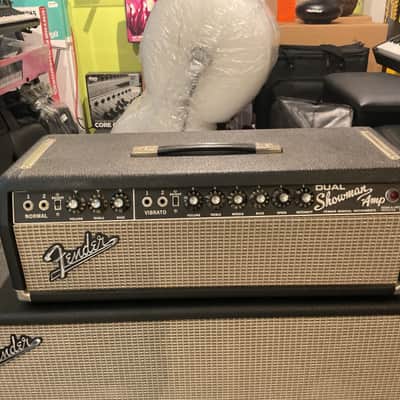 Fender Dual Showman 1960's Black panel w/ 2x15 Cabinet imagen 2