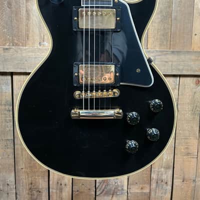 Gibson Custom 1957 Les Paul Custom Reissue VOS - Ebony 2-Pickup image 1