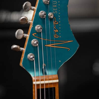 Novo Custom Shop Serus J Electric Guitar - Ocean Turquoise with Gig Bag image 5