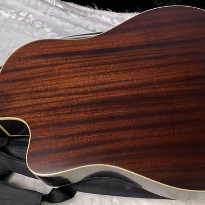 NEW! Epiphone Inspired by Gibson J-45 Standard EC Acoustic-Electric Guitar - Vintage Sunburst - 5.5lbs - Authorized Dealer - G07109 image 8