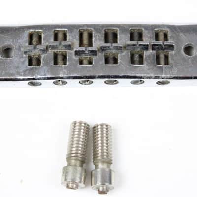 1973 Vintage Gibson SG Standard/Les Paul/ES325/L6S/Marauder Schaller Harmonica Bridge Chrome W.Germany 1970s Early Norlin Era image 1