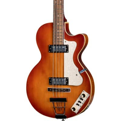 Hofner LEFT HANDED Ignition Beatle Bass HI-VB-BB-L-SB Brand New