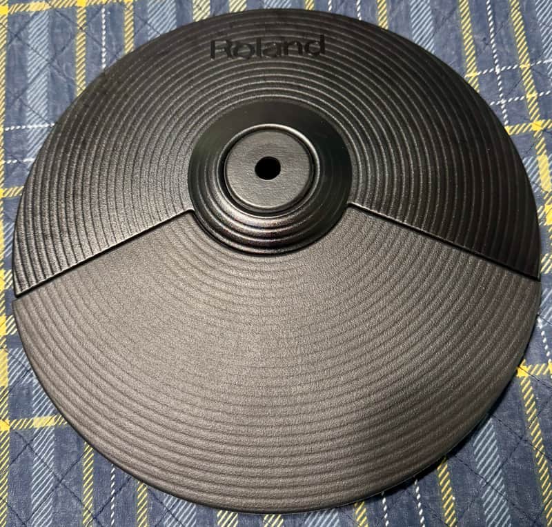 Roland CY-5 V-Cymbal 10" Dual-Trigger Pad 2006 - Present - Black image 1