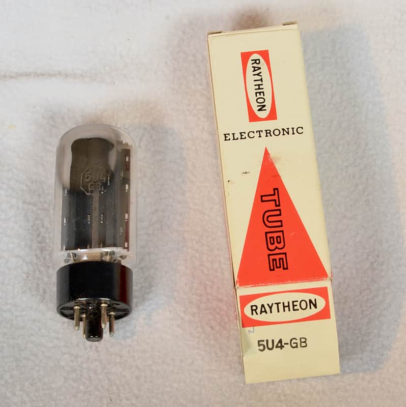 Raytheon 5U4GB - USA made- tested image 1