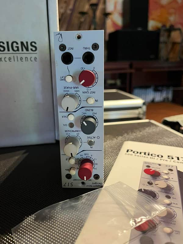 Rupert Neve Designs Portico 517 500-Series Mic Pre/Compressor image 1