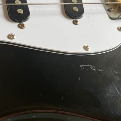 1975 Greco Stratocaster ... Khruangbin Mark Speer WIRING + NYLON Saddles + FLAME MAPLE NECK + Unique TREM claw see trough! (MADE IN JAPAN Lawsuit Era + Gigbag) ... Matsumoku Built – Pre-Serial Vintage image 21