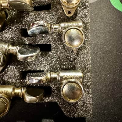 PAF Grover Vintage Rotomatic 3+3 Tuning Heads 1960s Pat Pend image 2
