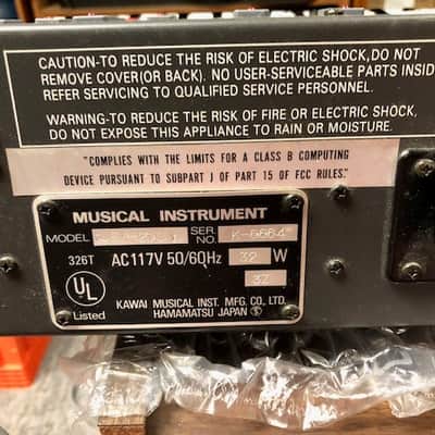 Kawai SX-210 Synthesizer with Original Case 1983 STUNNINGLY BEAUTIFUL! image 5
