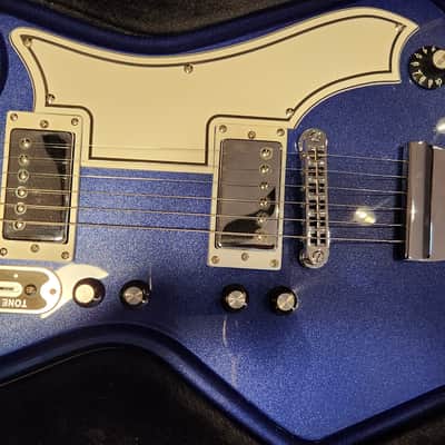 Eastwood Airline 59 2p Custom Electric Guitar - Red image 6