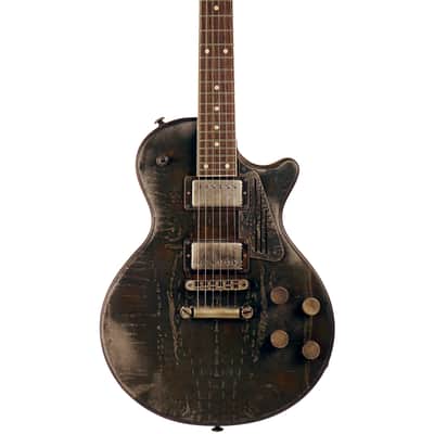 2009 James Trussart Steel DeVille - Rusty Gator Holy Back image 8