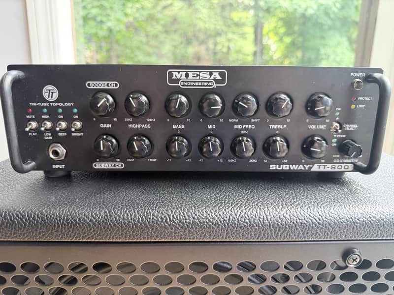 Mesa Boogie Subway TT-800 2-Channel 800 watt. With Carry Bag! image 1