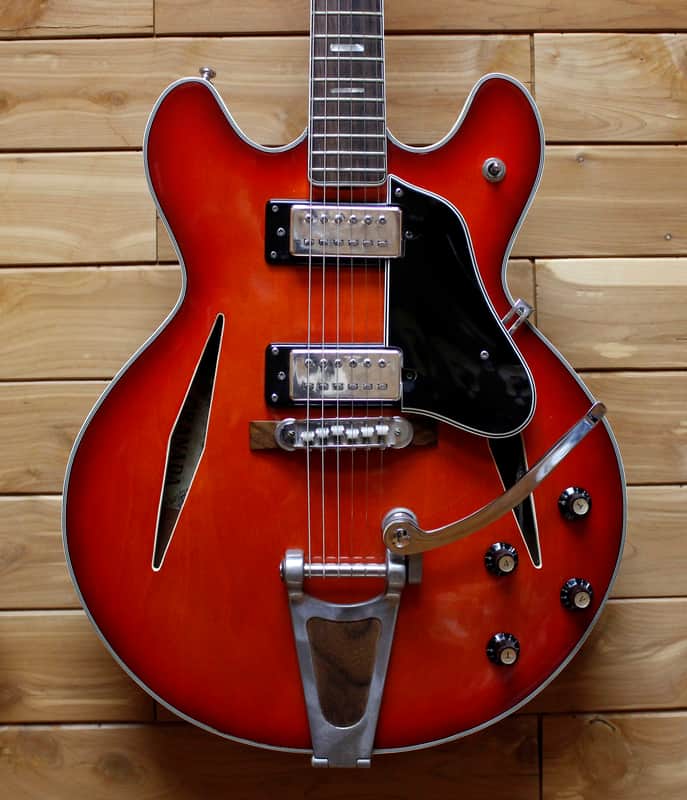 Vintage Granada Arch Top Electric Guitar Model 5202T - Used image 1
