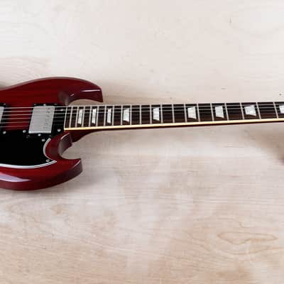 Burny RSG-65 '63 Model MIJ 1990 Cherry VH-1 PUs Japan SG w/ Bag image 2