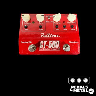 Fulltone GT-500 オーバードライブ ディストーション Amazon | Fulltone GT500 (F.E.T.Distortion + Booster/OD