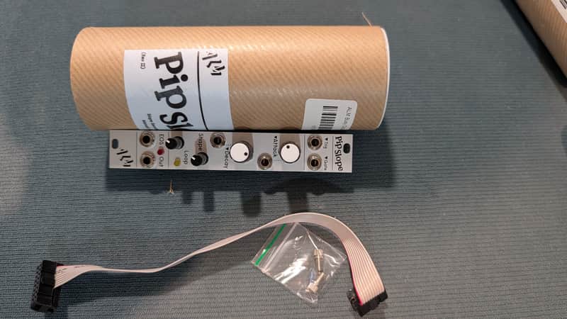 ALM/Busy Circuits ALM028 Pip Slope mkii Slope Generator Eurorack Synth Module 2020 - Present - Silver image 1