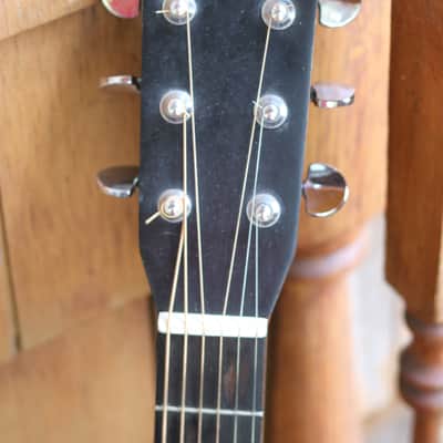 Yamaha sj-180 acoustic guitar - natural image 3