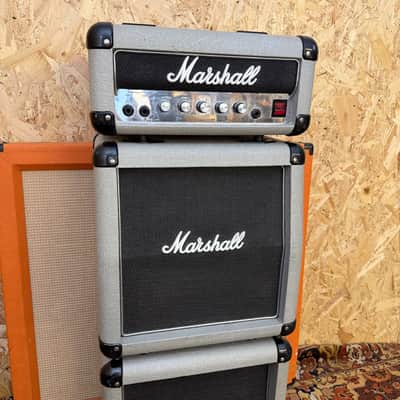 Vintage 1987 Marshall 25/50 Silver Jubilee Mini Amplifier Guitar Stack *1980s* image 3