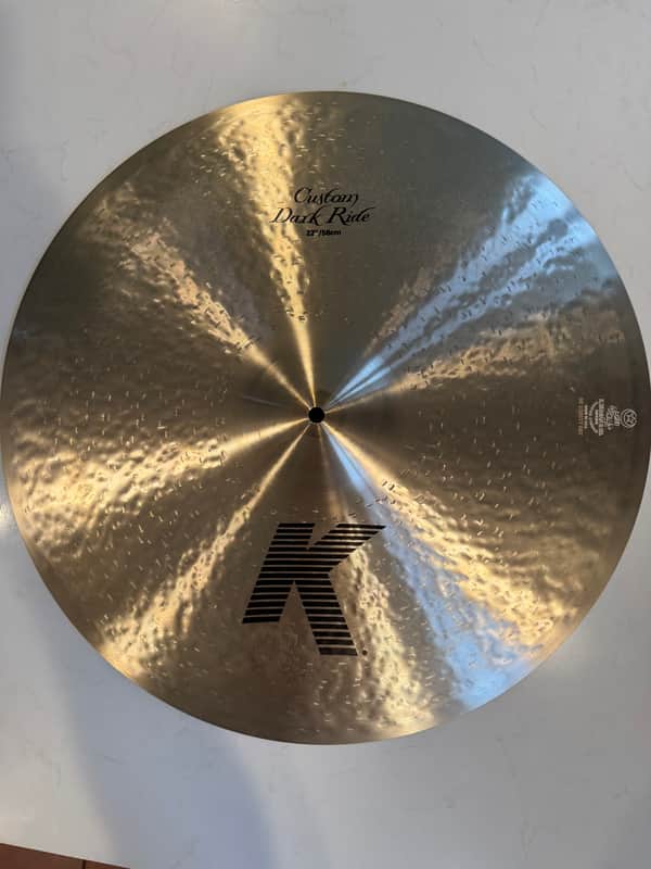 Zildjian K Custom 22" Dark Ride Cymbal Video 2663g image 1