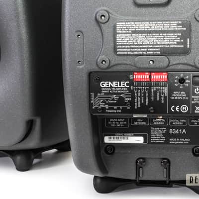 Genelec 8341 SAM Three-way Coaxial Studio Monitor Pair 2019 Grey image 6