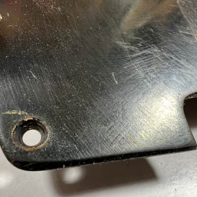 General Vintage Tone Blackguard 1950 - 1952 For Telecaster ®️pickguard phenolic paper bakelite heavy aged - Nitro image 6