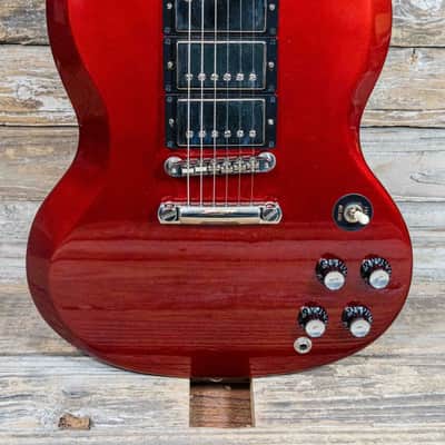 Gibson Custom SG Standard Fat Neck 3-Pickup - Sparkling Burgundy image 2