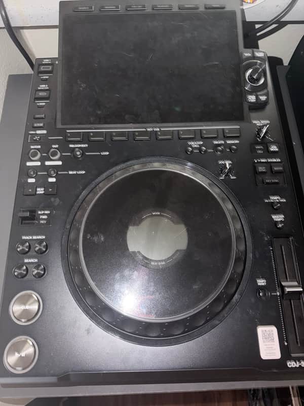AlphaTheta CDJ-3000X Next-Gen Flagship Professional DJ Players w DJM-A9 Mixer image 1