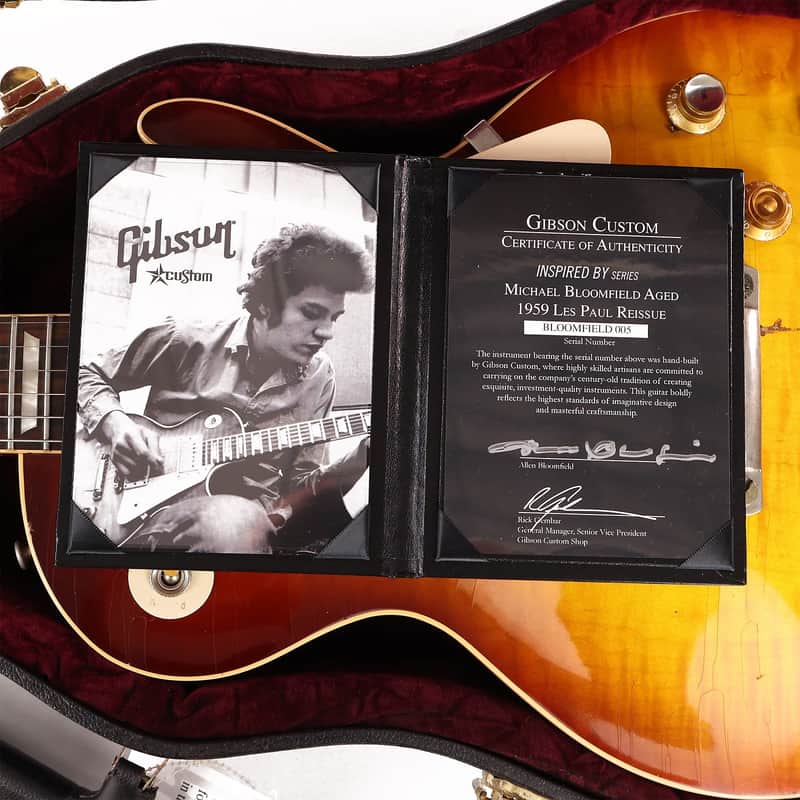 Gibson Custom Shop Michael Bloomfield '59 Les Paul Standard (Murphy Aged) 2009 image 11