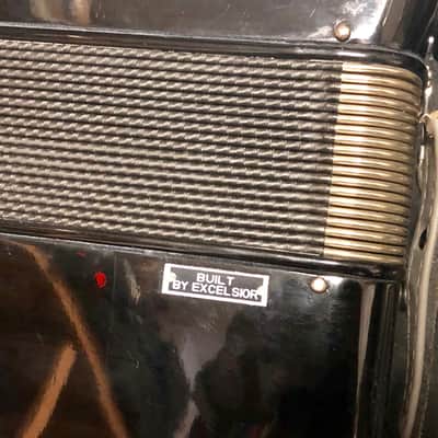 Excelsiola By Excelsior Model 612-M Black Accordion Made In Italy image 15