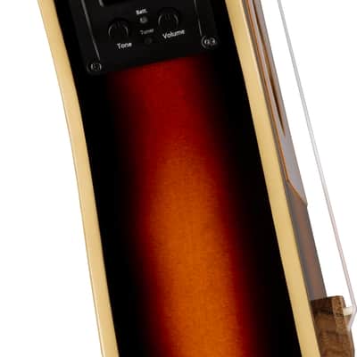 Fender Fullerton Tele Uke Walnut FB White Pickguard 2-Color Sunburst image 7