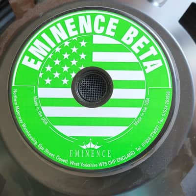 Eminence Beta 15 Bass Guitar Amplifier Speaker Driver image 3