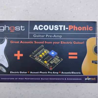 Graph Tech Piezo Electric Acoustic Ghost Acousti-Phonic Preamp Kit for Guitar - Advanced PK-0240-00 image 2