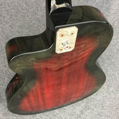 Eko 100/1 Electric 1966 Cherry Burst 1 Pickup Volume&Tone Control image 8