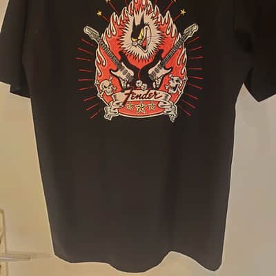 Fender Shirt Bowling Style - Black Elaborately embroidered image 1